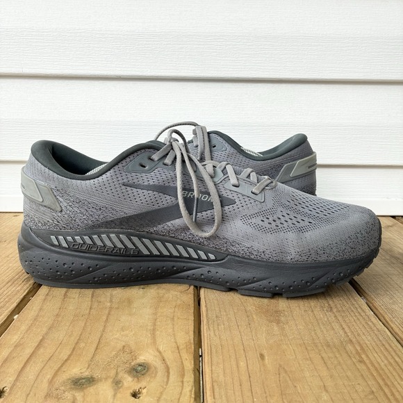 Brooks Beast GTS 24 Running Walking Supportive Comfort Shoes Gray Mens 14 main image 7